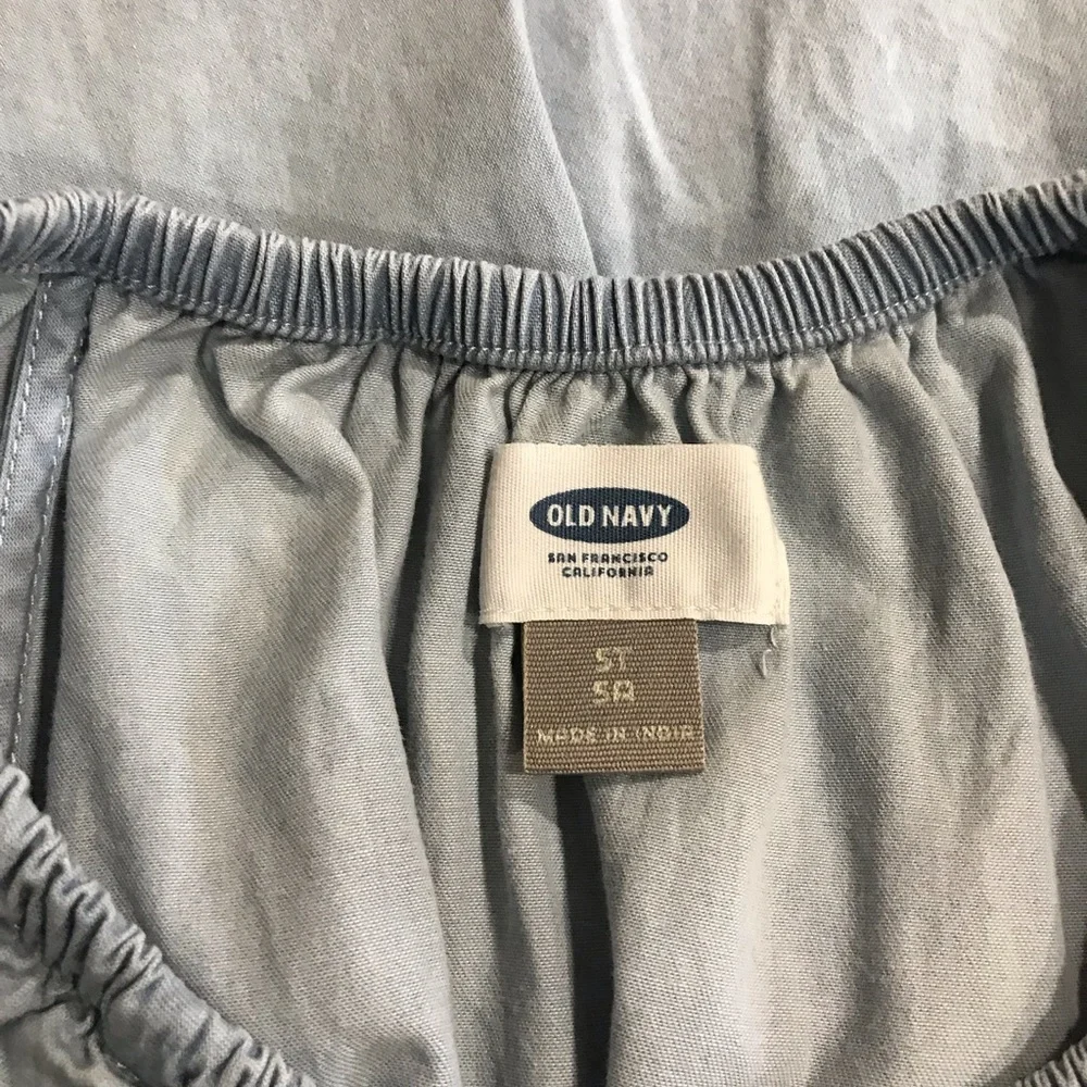 Girls Old Navy Sleeveless Dress Sundress Size 4 / 5 XS Extra Small Blue